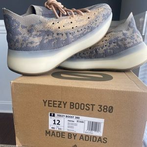 Yeezy Boost 380, Size 12, Mist